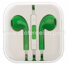 EarPods headset, Grön