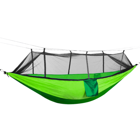 Hängmatta med myggnät 260x140cm