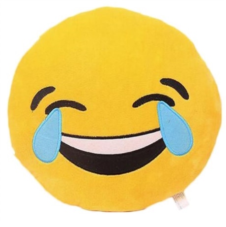 Kudde Emoji, Skratt med tårar