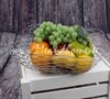 Bröd-/Fruktkorg Silver 34 cm
